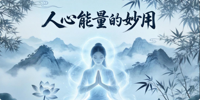 我想把一个秘密告诉大家，人心能量的妙用！